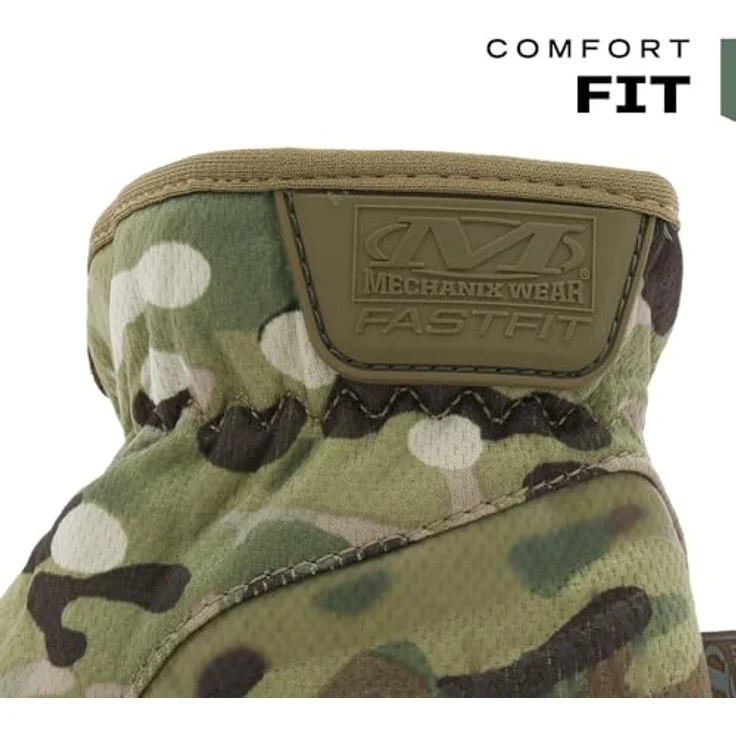 Mechanix Wear Multicam Fastfit Taktische Einsatzhandschuhe, touch-fähig, atmungsaktiv, Kunstleder, Multicam, XXL – Bild 4