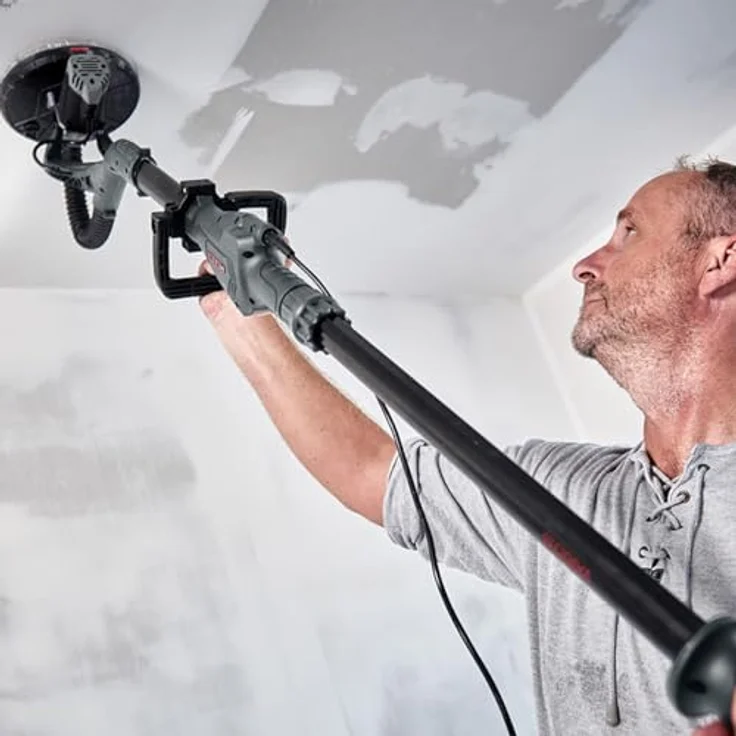 Menzer LHS 225 Vario, Wand- und Deckenschleifer 710 W für Trockenbauarbeiten – Bild 2