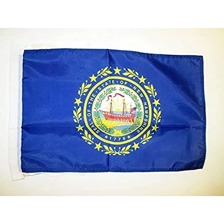 AZ FLAG Flagge New Hampshire 30x45 cm, Polyester 100D mit Kordel und verstärkten Ecken für Innen & Außen – Bild 1