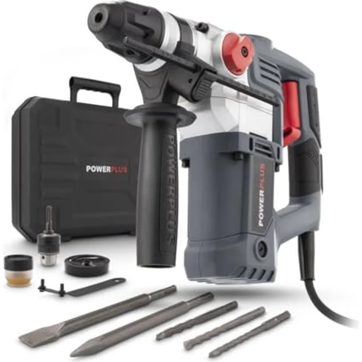 VARO Bohrhammer 900 Watt - SDS Bohrer Betonbohrer Bohrmaschine – Bild 2