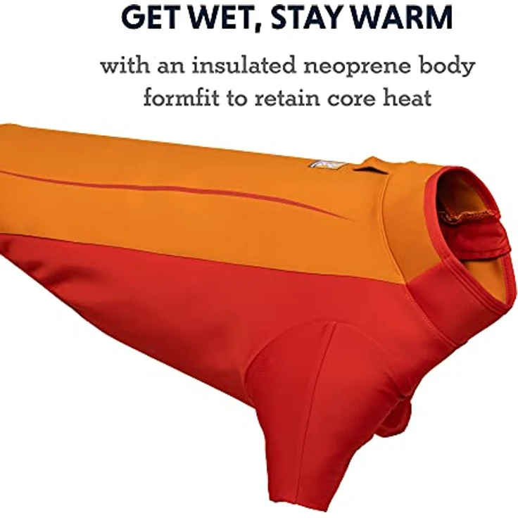 RUFFWEAR Unterwolle Wasserjacke, Größe XL, Lagerfeuer Orange – Bild 3