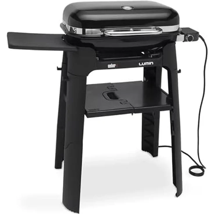 Weber Lumin Zwart Elektrogrill mit Untergestell, 2.20 kW elektrisch BBQ – Bild 2