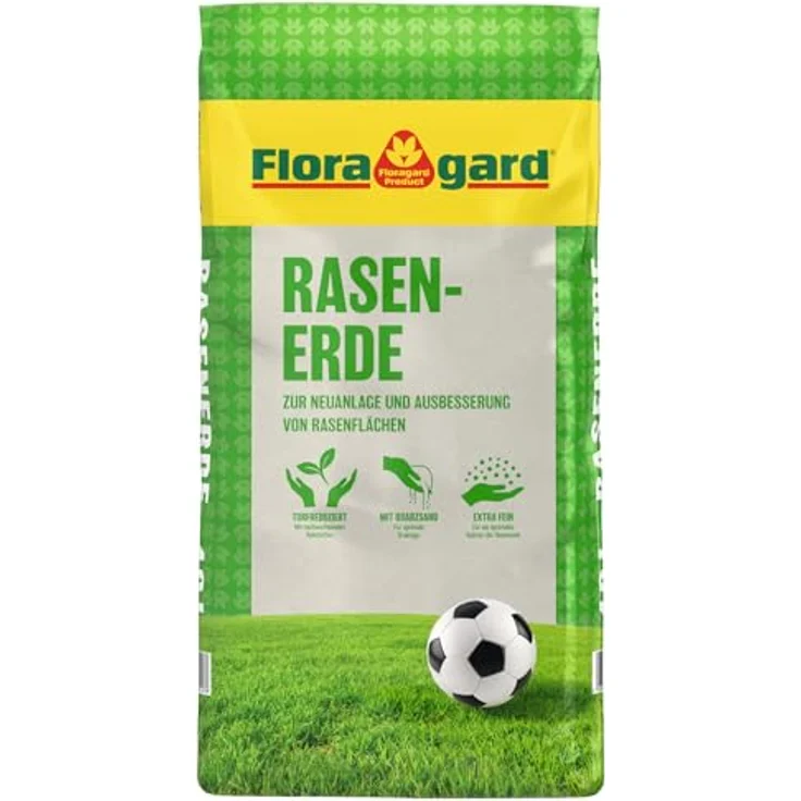 Floragard Rasenerde 40 Liter – Bild 2