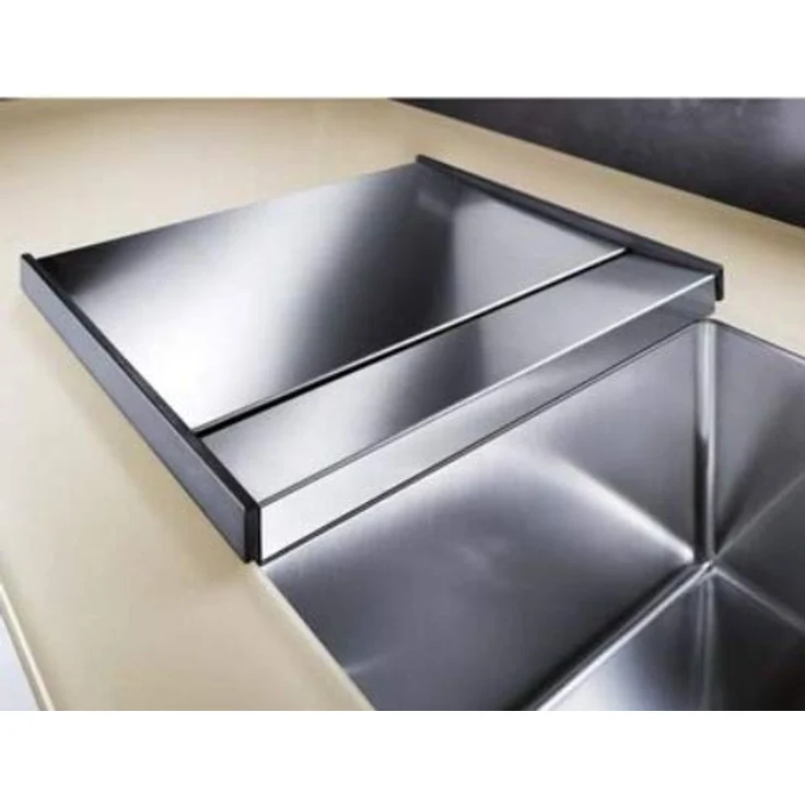 Blanco CLARON/ZeroX Einbauspüle mit anlegbarem Tropf, Edelstahl, 360 mm x 413 mm – Bild 3