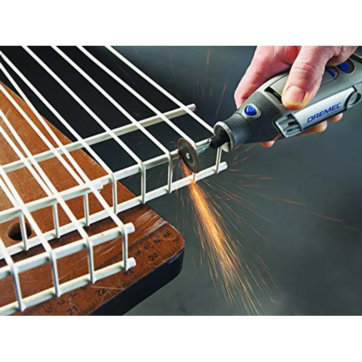 Dremel 3000 Multifunktionswerkzeug 130W, Set mit 5 Zubehörteilen, Drehzal 10.000-33.000 U/min zum Schneiden, Schleifen, Gravieren, Polieren, Schärfen, Schnitzen – Bild 9