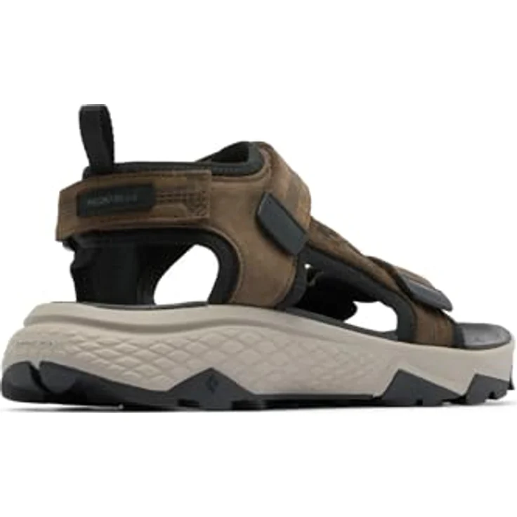 Columbia Peakfreak Rush Sandal Lea, Herren Sicherheitssandalen aus Nubukleder, braun, (Größe 44) mit verstellbaren Riemen und griffiger Adapt Trax Sohle – Bild 2