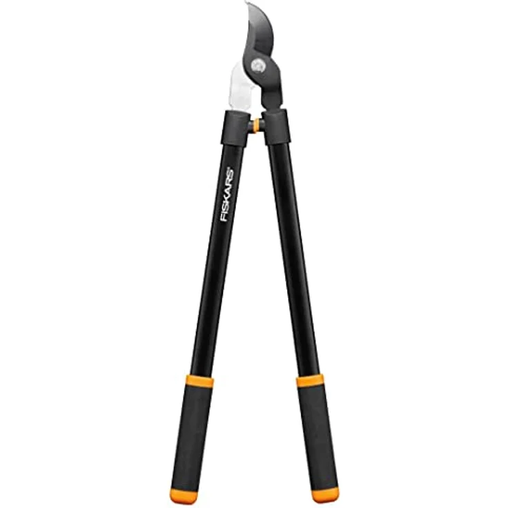 Fiskars Bypass-Astschere für frisches Holz, Antihaftbeschichtet, Gehärteter Präzisionsstahl, Länge: 81 cm, Schwarz – Bild 1