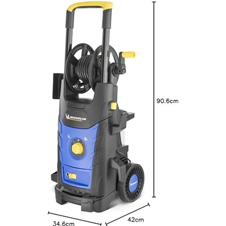 Michelin MPX25EHDSP Hochdruckreiniger mit Double Speed System und Patio Cleaner 2500 W 500 l h 170 b – Bild 7