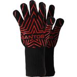 SANTOS Grillhandschuh (Paar) hitzebeständig bis 500°C, Gr. XL