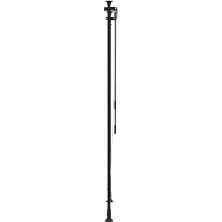 vidaXL Außenrollo Blau und Weiß 100x270 cm Stoff und Stahl – Bild 4
