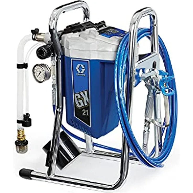 Graco GX 21 Airless-Pumpe, Handbetrieben mit verbesserter Präzision und Kantaufnahme