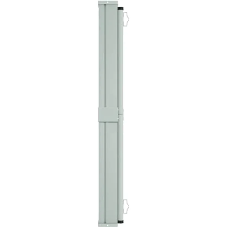 vidaXL Seitenmarkise Ausziehbar UV-beständig Wasserbeständig Sonnenschutz Sichtschutz Windschutz Seitenrollo Markise Balkon Garten Terrasse 600x160cm Blau – Bild 3