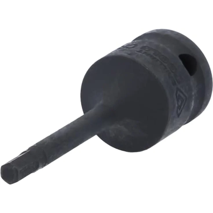 Brilliant Tools Innensechskant Kraft Bit-Stecknuss 1/2" (12,5 mm), 5 mm, Chrom-Molybdän-Stahl, phosphatiert, für Schlagschrauber und Knarrenbetrieb – Bild 1