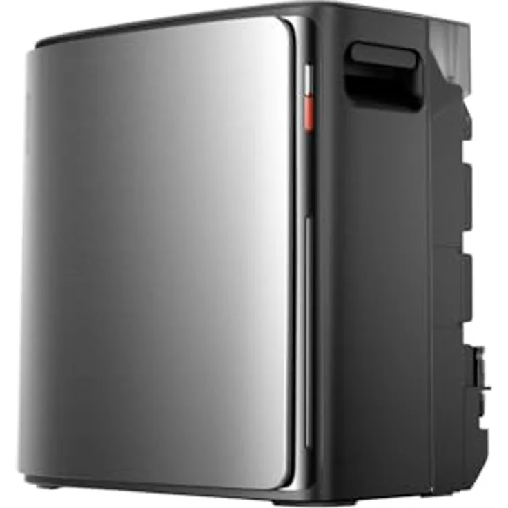 EF ECOFLOW STREAM Ultra X, 3,84kWh Balkonkraftwerk mit Speicher, 4 MPPT Solareingang, 2300W Dual AC-Anschlüsse, Plug & Play, 23kWh Kapazität, 6000 Zyklen, wasserdicht