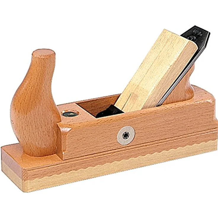 Ulmia HW 4-48 Holzhobel - Schlichthobel HW4-48 ~ Hobel mit Weißbuchensohle und Einfacheisen, besonders geeignet zum Abschlichten roher, geworfener Bretter und Bestoßen von Hirnholz ~ 240 mm x 64 mm - Preisvergleich – Bild 2