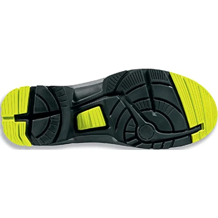 Uvex 1 Halbschuh, Sicherheitsschuhe S2 SRC, Arbeitsschuhe für Damen & Herren, Schwarz/Lime, Größe 40 – Bild 3