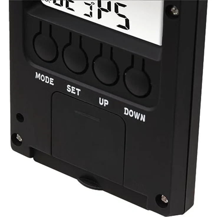 Hama TH-140, Thermometer/Hygrometer mit Wetterindikator, schwarz – Bild 3