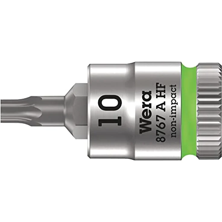 Wera Bit- und Steckschlüsselset, 1/4 Zoll Bit-Nuss mit Haltefunktion und Take it easy Werkzeugfinder, T 10 05003362001 – Bild 1