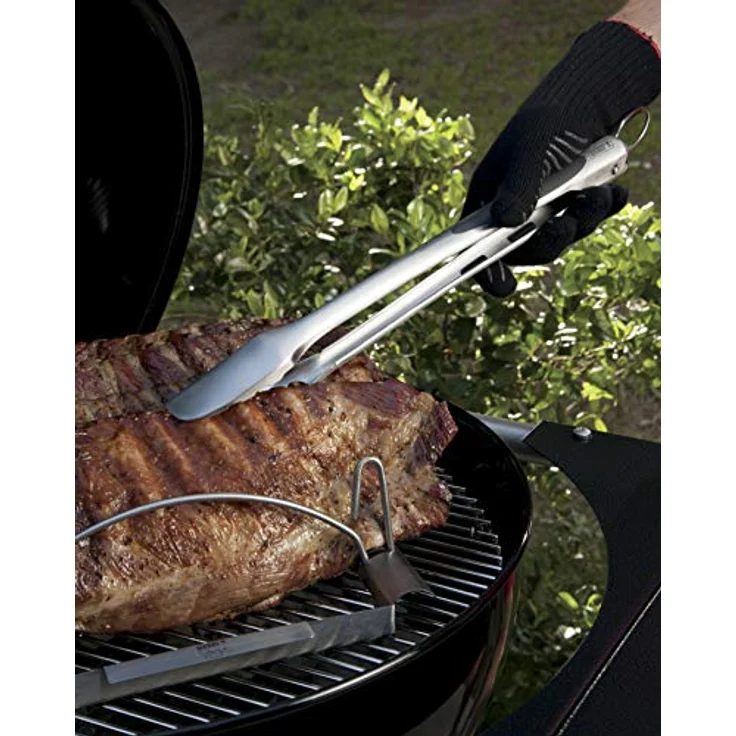 Weber 6727 Style Barbecue Grilling Rack, Sparerib Halter – Bild 11