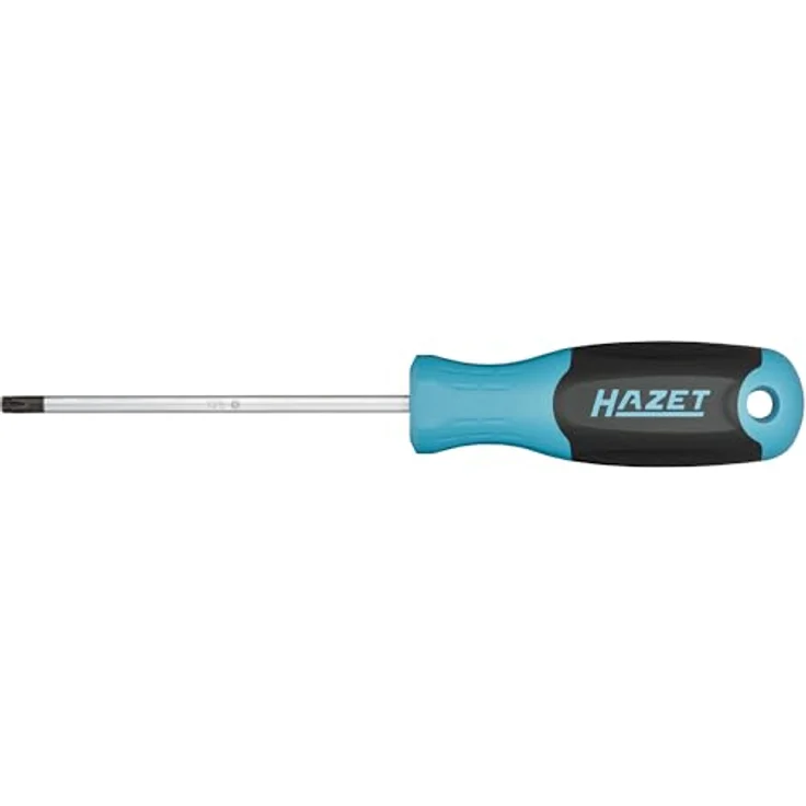 HAZET Schraubendreher 811-T25, Innen TORX Profil, rutschfester 3-Komponenten-Griff, Rundklinge, Länge 205 mm – Bild 3
