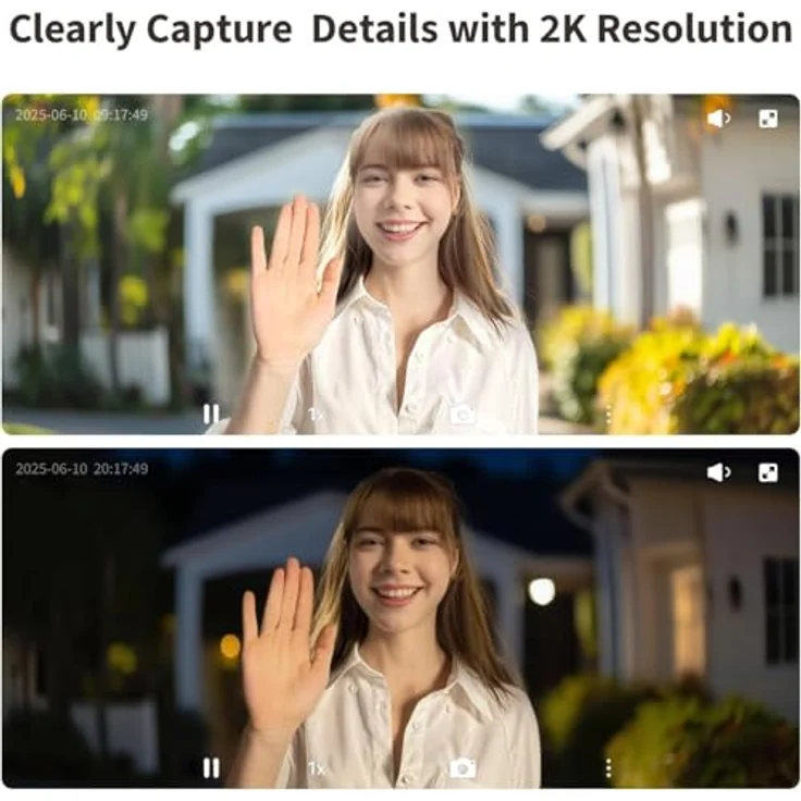 Aqara Smart Home Türklingel G410, 2K-Videoauflösung, 175° Sichtfeld, integrierter Zigbee & Matter Hub, unterstützt Apple Home und Google Assistant – Bild 7