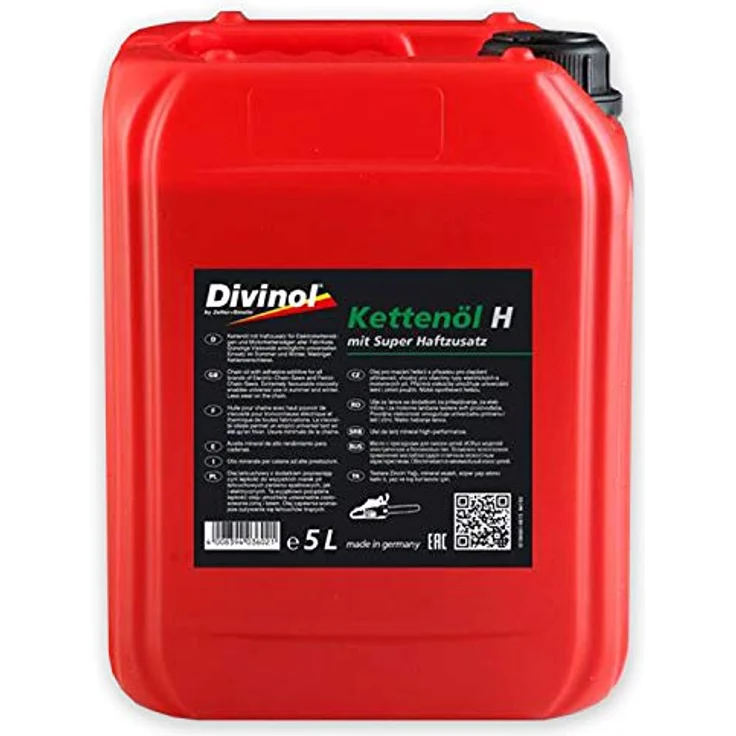 DIVINOL Kettenöl H 5 L Sägekettenöl mit Haftzusatz 84150-5 – Bild 2
