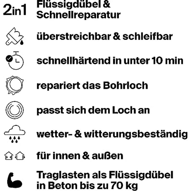 fischer Flüssigdübel Fill & Fix - Preisvergleich – Bild 3
