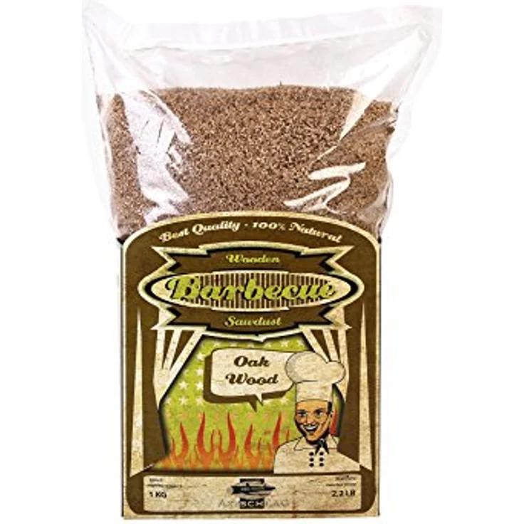 Axtschlag Räuchermehl, Sawdust Eiche - Oak, Holz, 1 kg – Bild 2