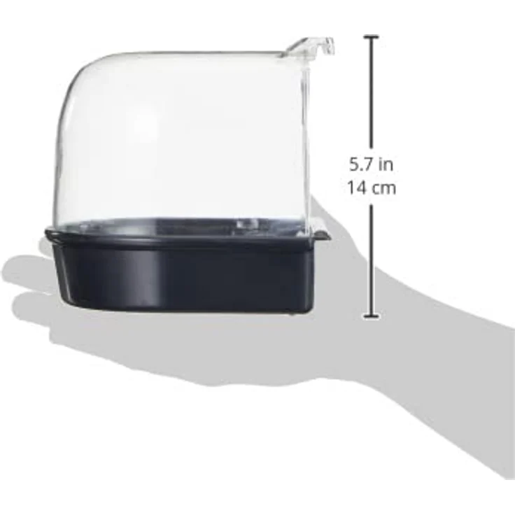 Trixie 5401 Badehaus, halbrund, 14 × 14 × 15 cm – Bild 5