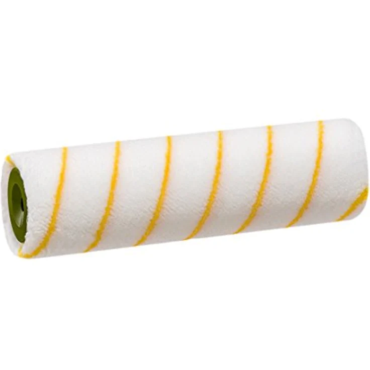 5 x Colorus Gelbfaden Farbwalze | Malerwalze 25 cm 12 mm Flor Polyacryl | Für Wand und Fassadenfarben | Malerrolle inklusive Farbroller-Bügel 8mm | – Bild 4