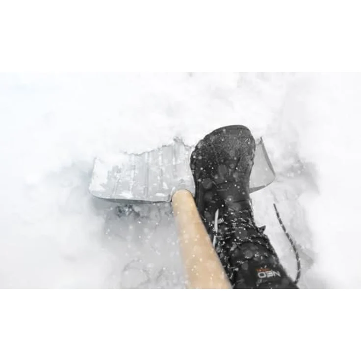 NEO TOOLS Herren-Schneestiefel 43, isoliert, rutschfest, mit Reflektoren, ökologisches Leder und TPR-Gummi – Bild 8