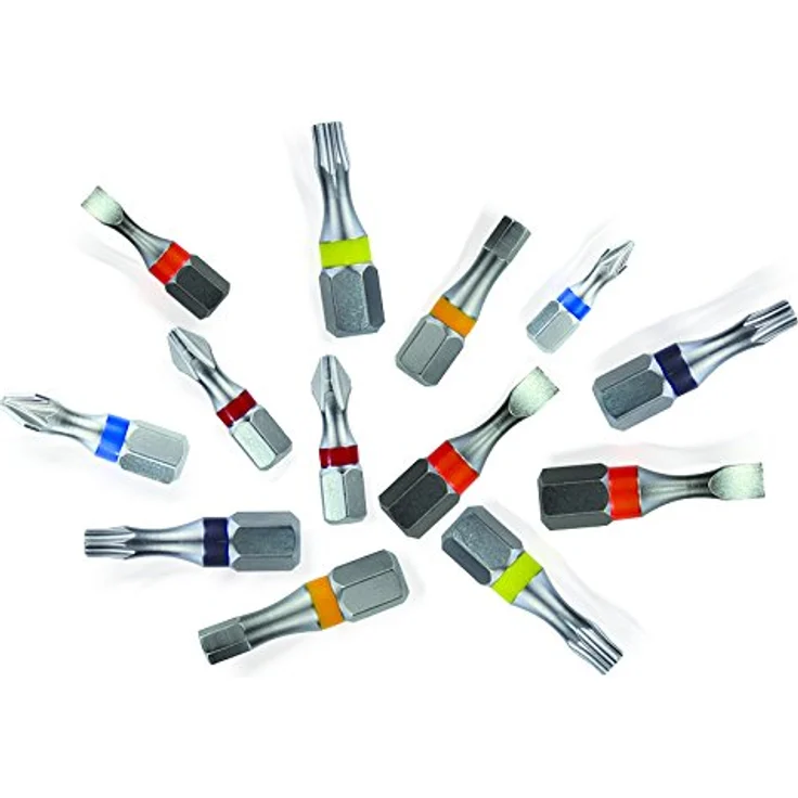 KS Tools 918.3010 1-4'' TORSIONpower Bit-Box, 32-teilig, Bitbox für Handbetätigung und Elektroschrauber, inkl. Schnellwechsel-Bithalter, Stecknussadapter, Gürtelhalter und Bits, in 2-Komponenten-Box – Bild 9