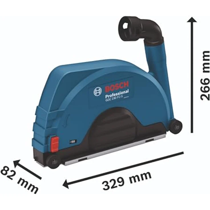 Bosch Professional Durchmesser 230mm Absaughaube GDE 230 FC-S für Winkelschleifer – Bild 6