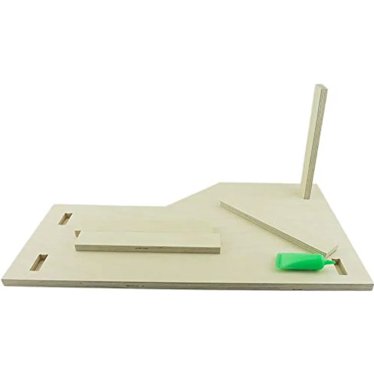 Getzoo Ecketage (49x30x21cm) Sicherheit durch Stabilität Hochsitz für Sandbäder Flexibel und Anpassungsfähig Ungiftiges Material - Rechts – Bild 3