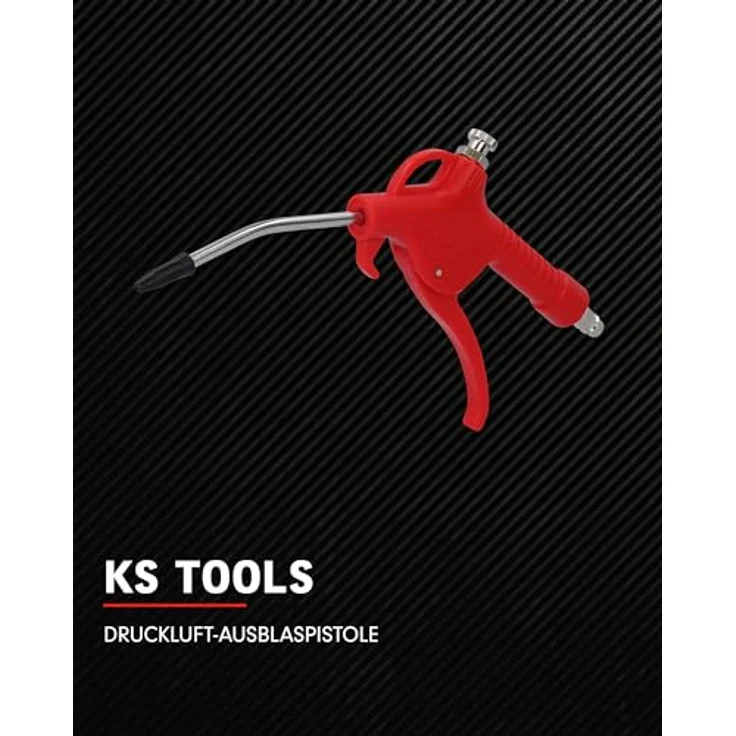 KS Tools 515.1901 Druckluft-Ausblaspistole mit Durchflussregulierung – Bild 3