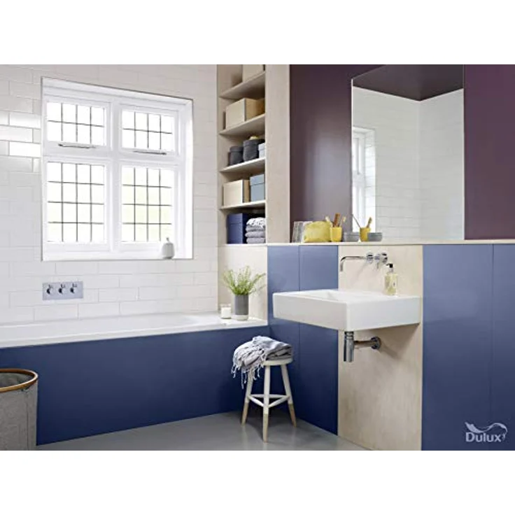 Dulux Fresh up WANDFLIESENFARBE SATIN TAUPE, 750 ml, 5289290, 0,75 Liters – Bild 2