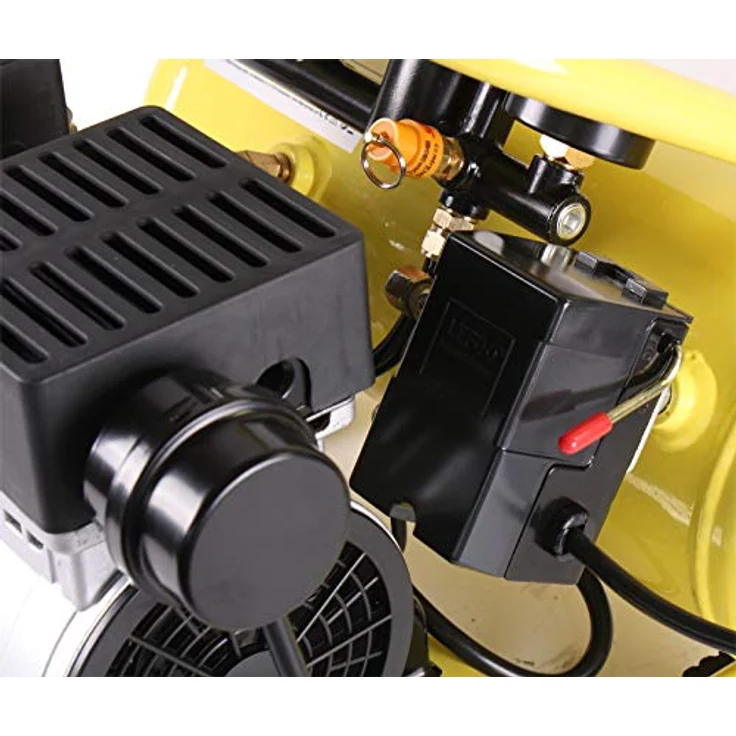 WELDINGER FK95 compact WELDINGER Flüsterkompressor750W innenbeschichteter Tank – Bild 6