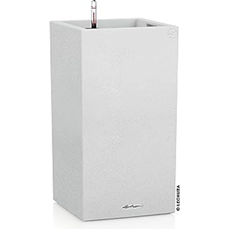 Lechuza Canto Stone 30 high All-in-One Set quarzweiß 13607 – Bild 1