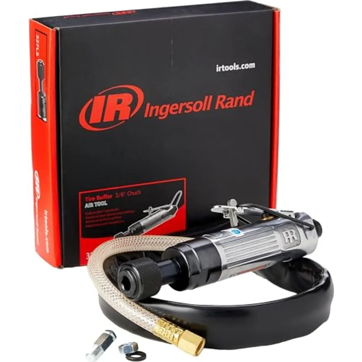 Ingersoll-Rand Spannfutter-Reifenpuffer 327LS, Schwerlastbereich, 7/16'' QC, für niedrige Geschwindigkeit, 3.000 U/min, 0,38kW, Hebelartiger Tast-Auslöser, 0,38 kW, Abgeführte Abluft, Praktischer Aufhänger, Ingersoll-Rand – Bild 3