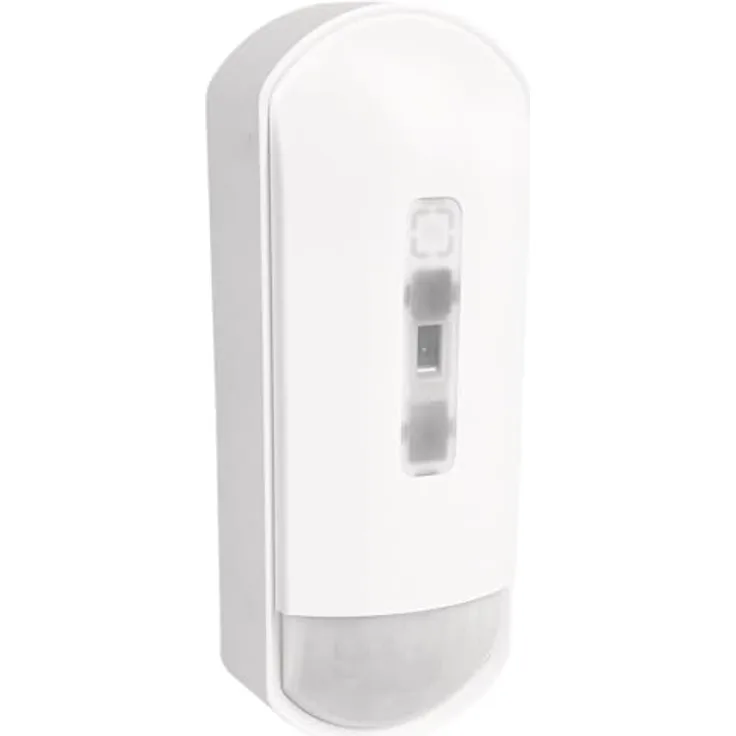 ABUS PIR Bewegungsmelder Xtra-Flex EN3, Draht-Bewegungsmelder EN50131 Grad 3, tierimmun, mit Abdeck- & Unterkriechschutz, Volumen- und Linienmelder