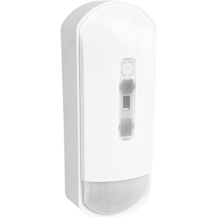 ABUS PIR Bewegungsmelder Xtra-Flex EN3, Draht-Bewegungsmelder EN50131 Grad 3, tierimmun, mit Abdeck- & Unterkriechschutz, Volumen- und Linienmelder – Bild 1