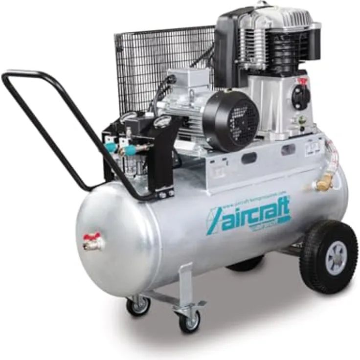 AIRCRAFT Kompressor AIRPROFI 853-100P 400V 10 bar Druck, mit 100l Behälter