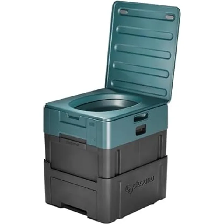 Clesana X1 Mobile Verschweißtoilette mit Automatischer Versiegelung, 11,6 kg, 12/24 V Stromversorgung, kompakte Abmessungen 313 x 344 x 382 mm