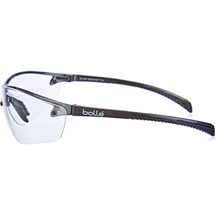 BollÃ© Safety SILPPSI ''Silium +'' Schwarze Schutzbrille, Klare Objektive, Einheitsgröße – Bild 3