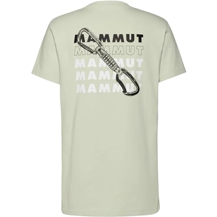 Mammut Massone T-Shirt Quickdraw, Herren Shirt aus 100% ökologischer Baumwolle, atmungsaktiv, Grün, (XL) – Bild 2