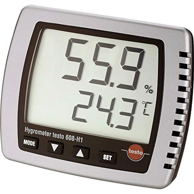 Testo 608-H1 Luftfeuchtemessgerät (Hygrometer) 10% rF 98% rF Taupunkt-/Schimmelwarnanzeige – Bild 2