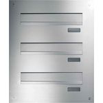 Elcom Briefkasten EMT-2/1 Mauerdurchwurfanlage Edelstahl