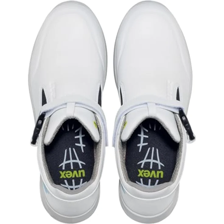 Uvex Sports uvex 1 sport white Halbschuhe S1, Sicherheitsschuhe in Weiß, Größe 41, Weite 11, rutschhemmend und waschbar – Bild 7