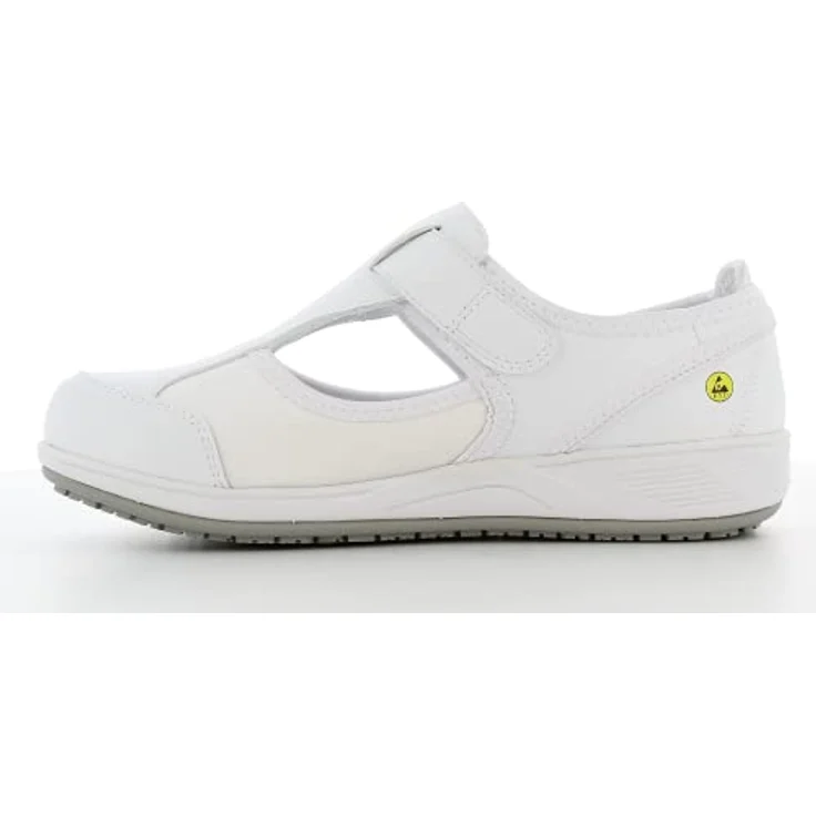 "Safety Jogger CAMILLE Sicherheitsschuh vegan, Lycra Obermaterial, SR-Rutschfestigkeit, elektrostatische Entladung, Phylon/Gummi Sohle, blau" – Bild 4