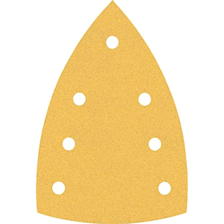 Bosch Schleifpapier für Multischleifer Körnung 120 150 mm x 100 mm 50 St. mit hoher Abtragsleistung, Klettverschluss - blau – Bild 1
